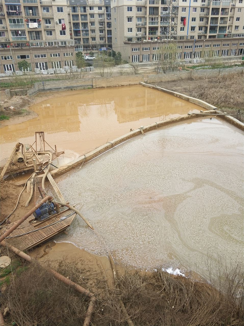 安图沉淀池淤泥清理-厂区废水池淤泥清淤