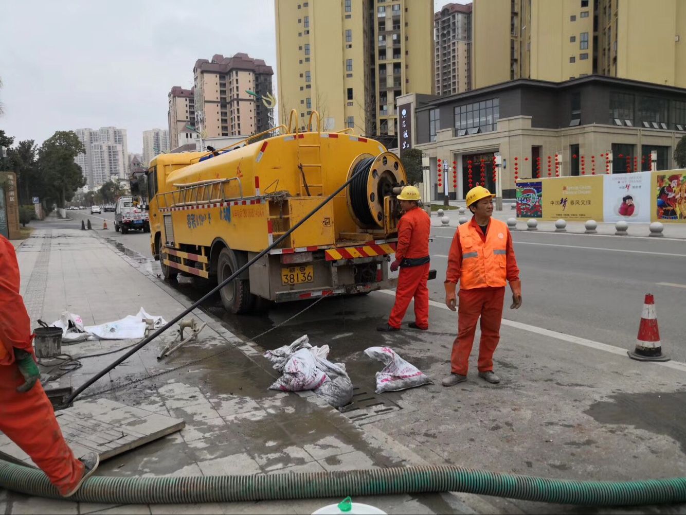 安图排污管道清淤-管道清洗